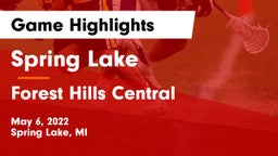 Spring Lake  vs Forest Hills Central  Game Highlights - May 6, 2022