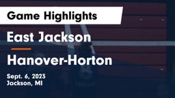 East Jackson  vs Hanover-Horton  Game Highlights - Sept. 6, 2023