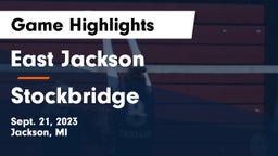 East Jackson  vs Stockbridge  Game Highlights - Sept. 21, 2023