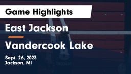 East Jackson  vs Vandercook Lake  Game Highlights - Sept. 26, 2023