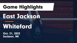 East Jackson  vs Whiteford  Game Highlights - Oct. 21, 2023