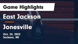 East Jackson  vs Jonesville  Game Highlights - Oct. 24, 2023