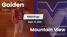 Matchup: Golden  vs. Mountain View  2019
