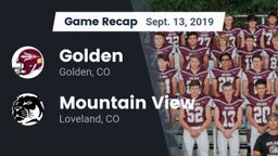 Recap: Golden  vs. Mountain View  2019