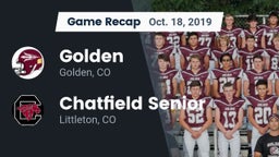 Recap: Golden  vs. Chatfield Senior  2019