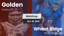 Matchup: Golden  vs. Wheat Ridge  2019