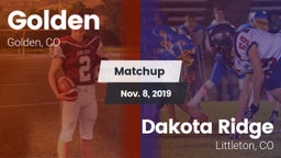 Matchup: Golden  vs. Dakota Ridge  2019