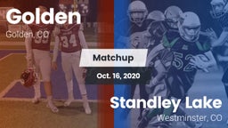 Matchup: Golden  vs. Standley Lake  2020