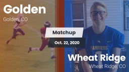 Matchup: Golden  vs. Wheat Ridge  2020