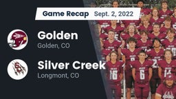 Recap: Golden  vs. Silver Creek  2022