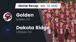 Recap: Golden  vs. Dakota Ridge  2022
