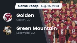 Recap: Golden  vs. Green Mountain  2023