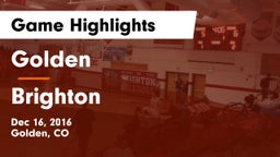 Golden  vs Brighton  Game Highlights - Dec 16, 2016