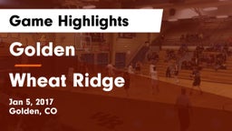 Golden  vs Wheat Ridge  Game Highlights - Jan 5, 2017