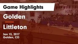 Golden  vs Littleton  Game Highlights - Jan 13, 2017