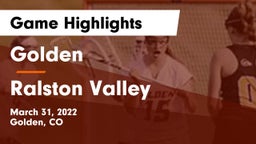 Golden  vs Ralston Valley  Game Highlights - March 31, 2022