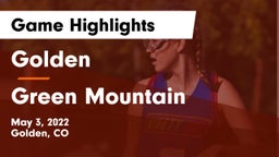 Golden  vs Green Mountain  Game Highlights - May 3, 2022