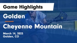 Golden  vs Cheyenne Mountain  Game Highlights - March 14, 2023