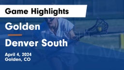 Golden  vs Denver South  Game Highlights - April 4, 2024
