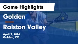 Golden  vs Ralston Valley Game Highlights - April 9, 2024