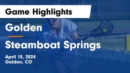 Golden  vs Steamboat Springs  Game Highlights - April 15, 2024