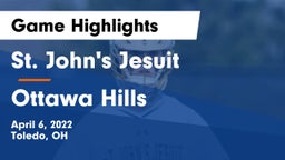 St. John's Jesuit  vs Ottawa Hills  Game Highlights - April 6, 2022