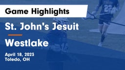 St. John's Jesuit  vs Westlake  Game Highlights - April 18, 2023