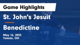St. John's Jesuit  vs Benedictine  Game Highlights - May 16, 2023