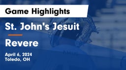 St. John's Jesuit  vs Revere  Game Highlights - April 6, 2024