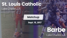 Matchup: St. Louis Catholic vs. Barbe  2017