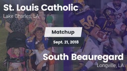 Matchup: St. Louis Catholic vs. South Beauregard  2018
