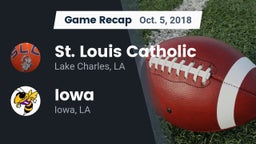 Recap: St. Louis Catholic  vs. Iowa  2018