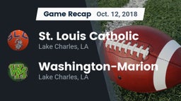 Recap: St. Louis Catholic  vs. Washington-Marion  2018