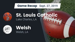 Recap: St. Louis Catholic  vs. Welsh  2019