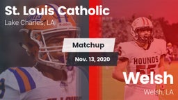 Matchup: St. Louis Catholic vs. Welsh  2020