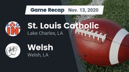 Recap: St. Louis Catholic  vs. Welsh  2020