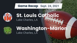 Recap: St. Louis Catholic  vs. Washington-Marion  2021