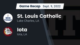 Recap: St. Louis Catholic  vs. Iota  2022