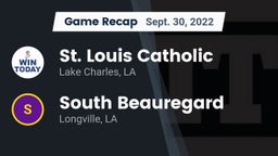Recap: St. Louis Catholic  vs. South Beauregard  2022