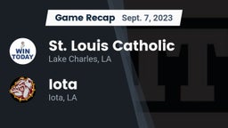 Recap: St. Louis Catholic  vs. Iota  2023