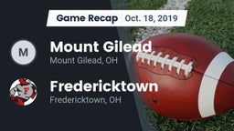 Recap: Mount Gilead  vs. Fredericktown  2019