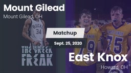 Matchup: Mount Gilead High vs. East Knox  2020