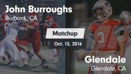 Matchup: John Burroughs High vs. Glendale  2016