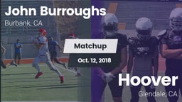 Matchup: John Burroughs High vs. Hoover  2018