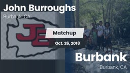 Matchup: John Burroughs High vs. Burbank  2018