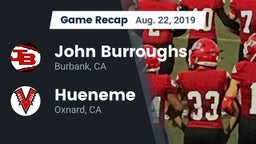 Recap: John Burroughs  vs. Hueneme  2019