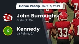Recap: John Burroughs  vs. Kennedy  2019