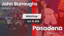 Matchup: John Burroughs High vs. Pasadena  2019