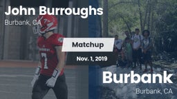 Matchup: John Burroughs High vs. Burbank  2019