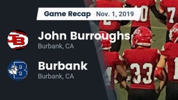 Recap: John Burroughs  vs. Burbank  2019